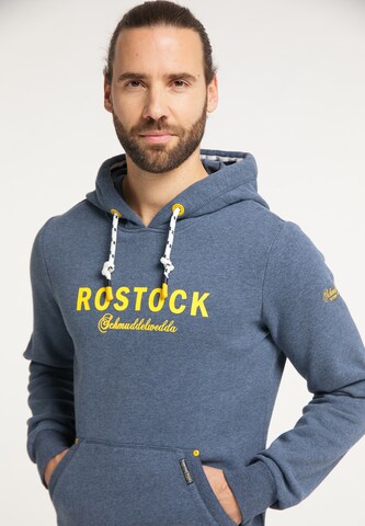 Sweat-shirt 'Rostock' Schmuddelwedda en bleu