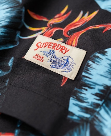 Superdry Comfort fit Koszula w kolorze czarny