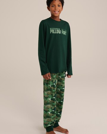 WE Fashion Pajamas in Green