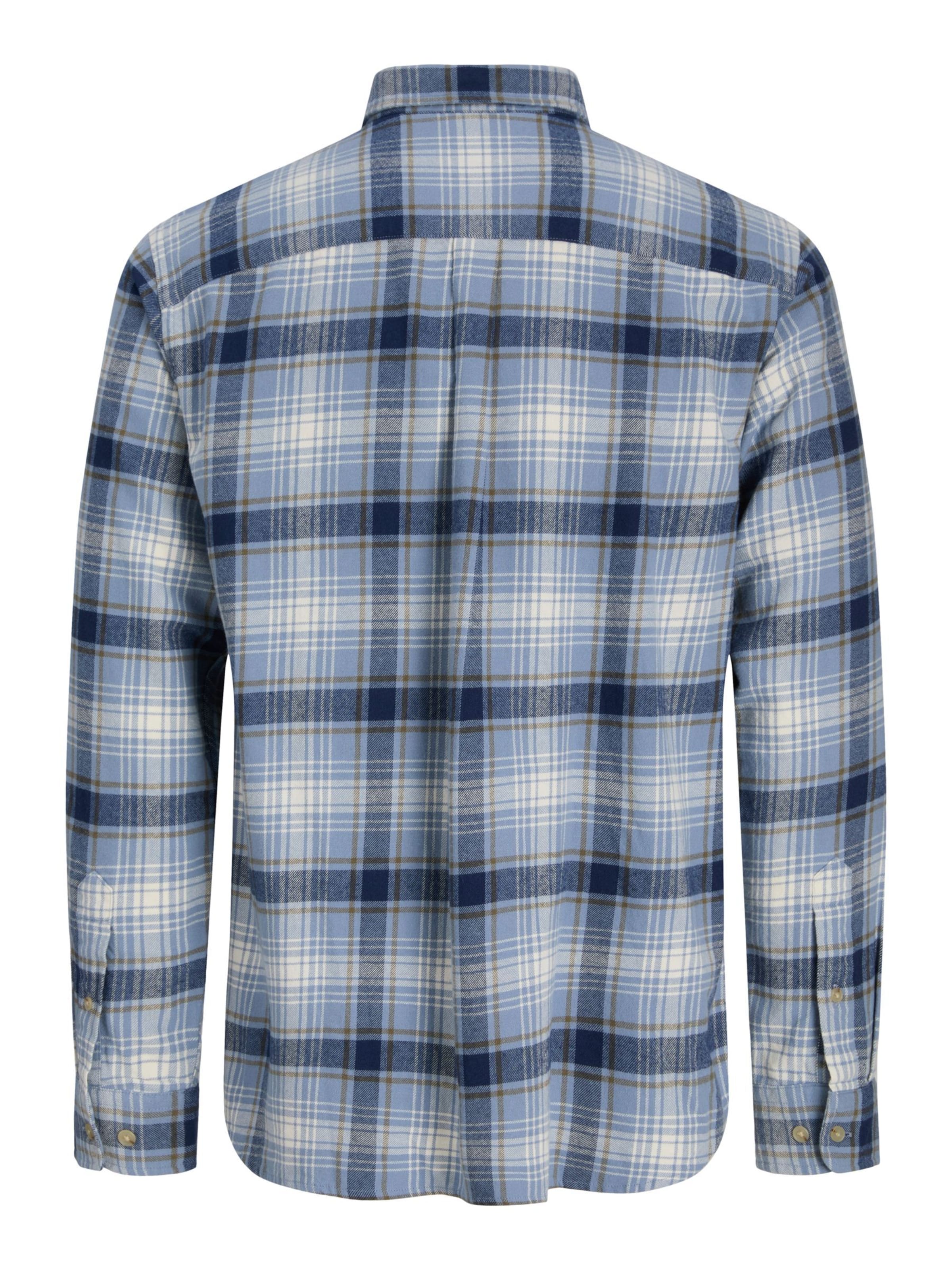 JACK & JONES Regular Fit Hemd 'JPRBluharvey' in Blau