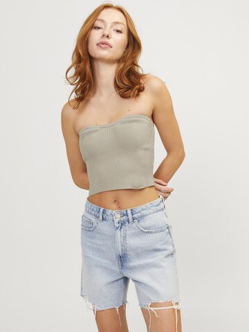 JJXX Knitted Top 'Nola' in Beige: front