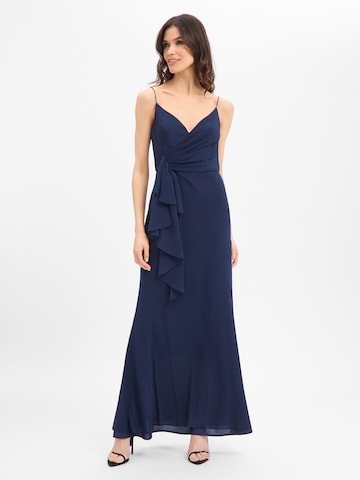 Laona Abendkleid in Blau: Vorderseite