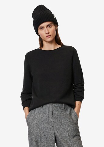 Pull-over Marc O'Polo en noir : devant