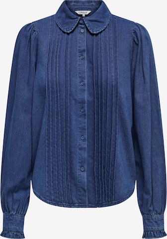ONLY Blouse 'Teresa' in Blue: front