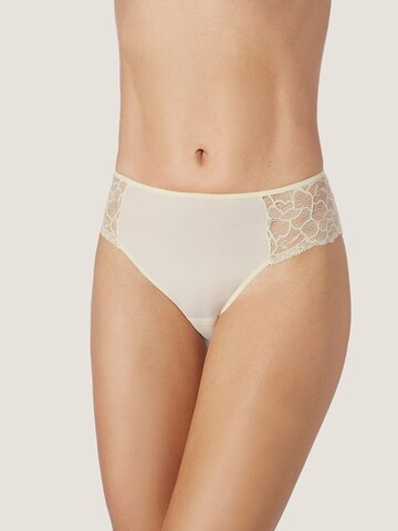 Panty 'Enara soy fiber high waist panty' di zd ZERO DEFECTS in bianco