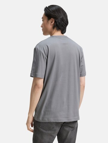 TOM TAILOR T-Shirt in Grau