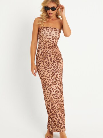 Cool & Sexy Klänning i beige