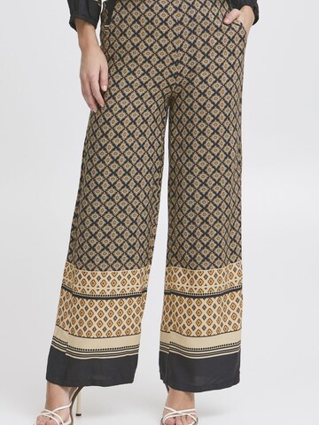 PULZ Jeans Loose fit Pants in Black