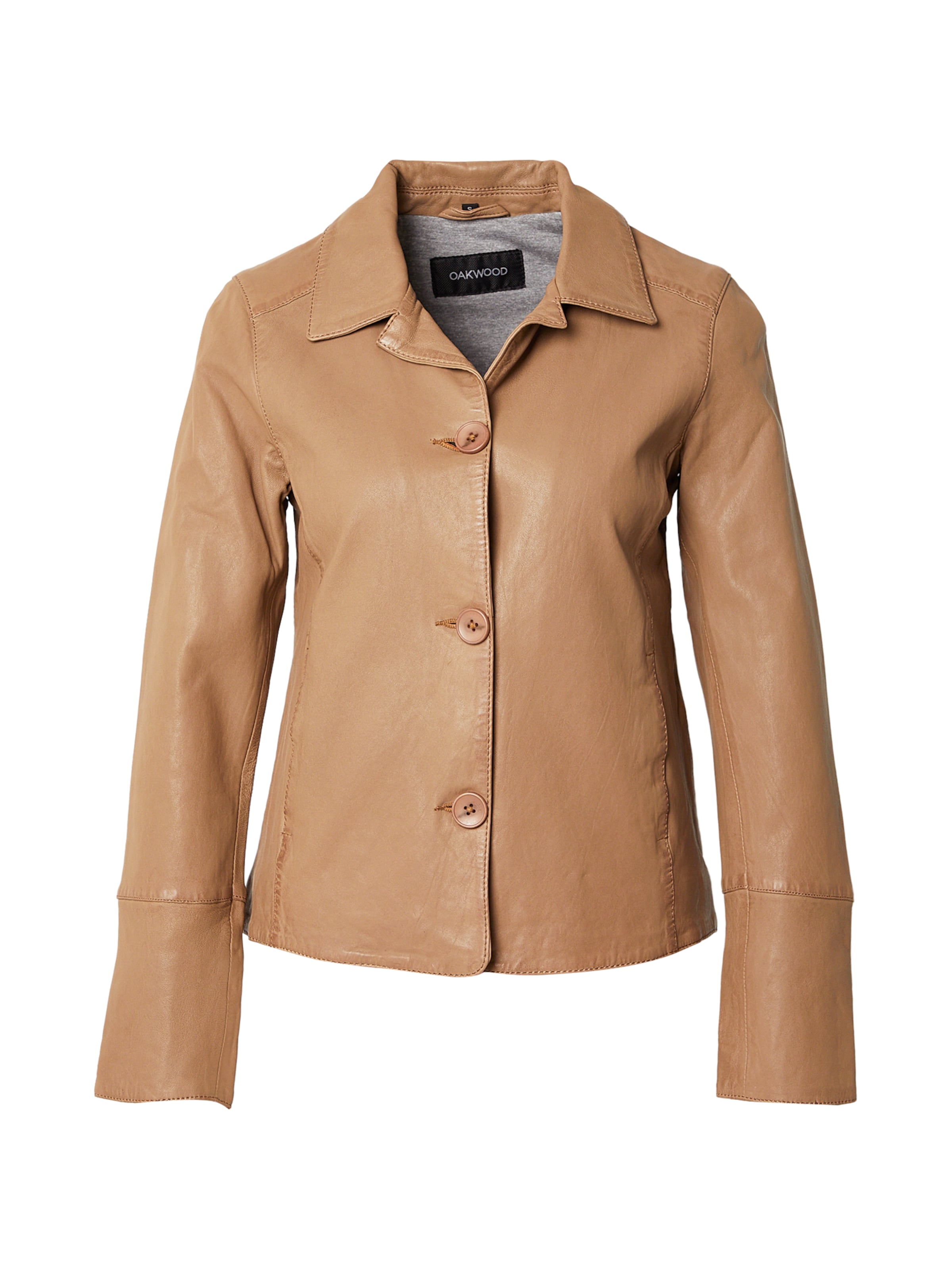 OAKWOOD Between-Season Jacket 'LEXIA' in Brown: front