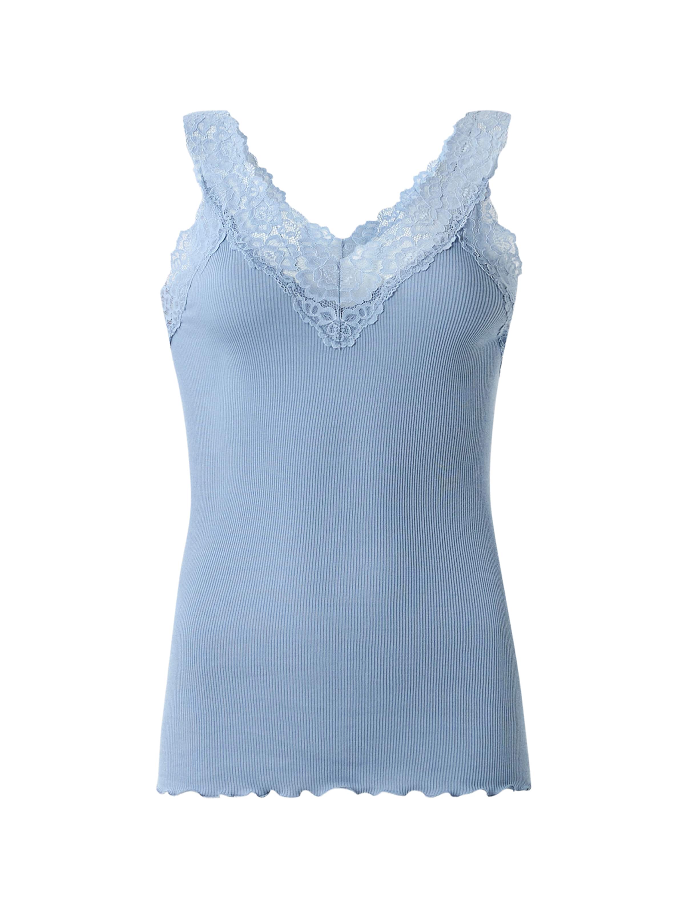 rosemunde Top 'Bernadine' in Blauw: voorkant