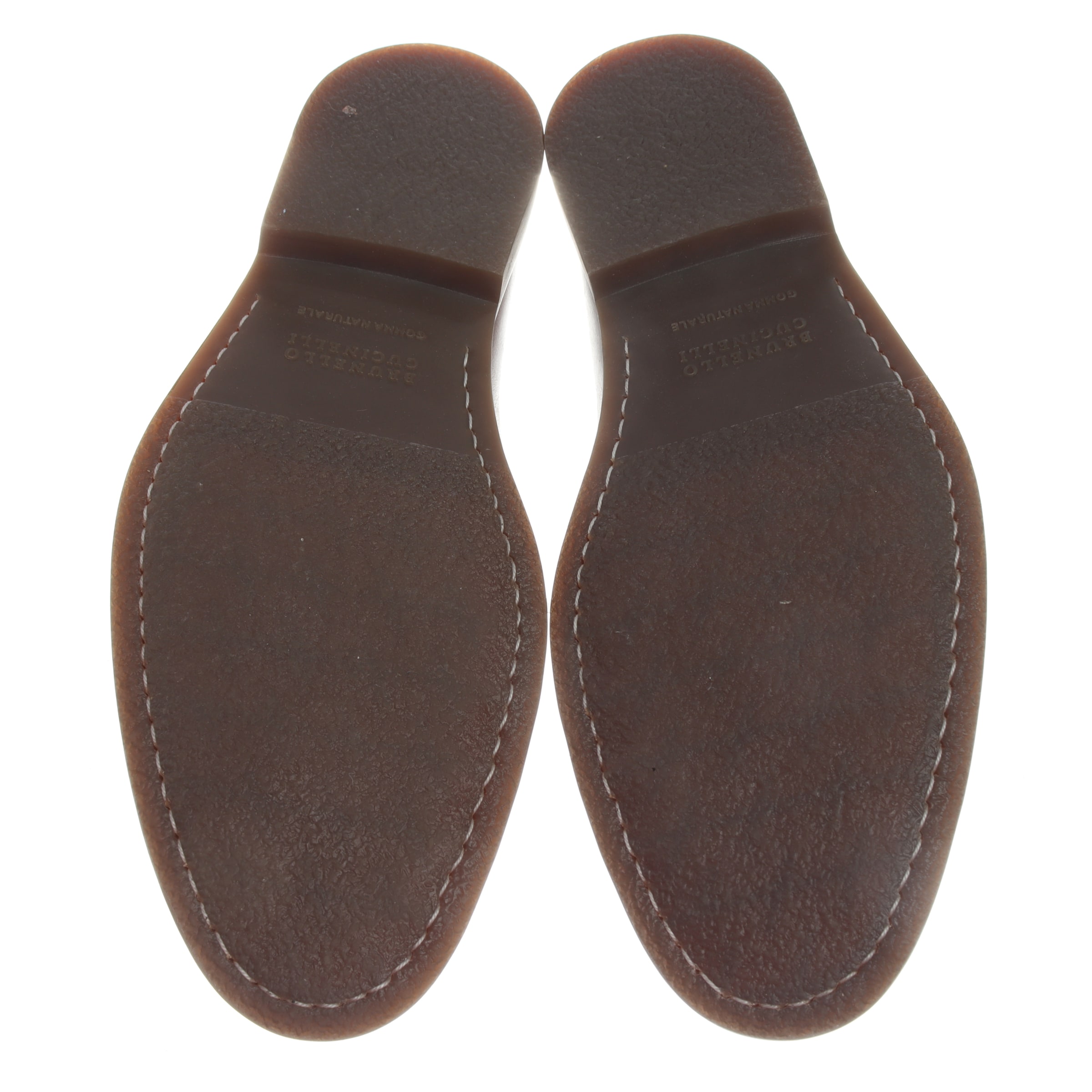 Brunello Cucinelli Flats & Loafers in 45 in Brown