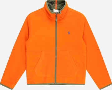 Veste de survêtement Polo Ralph Lauren en orange : devant