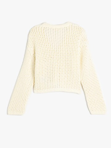 Koton Knit cardigan in Beige