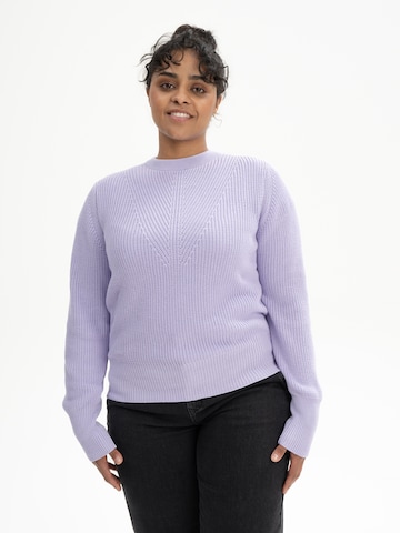Pull-over 'Gauri' MELA en violet : devant