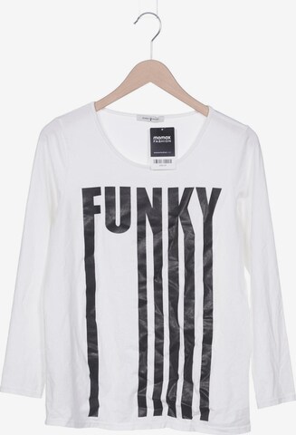 Funky Staff Top & Shirt in L in White: front