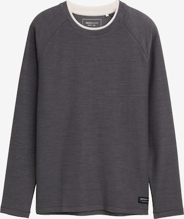 TOM TAILOR DENIM Koszulka w kolorze szary: przód