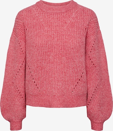 Pull-over 'FINKA' PIECES en rose : devant