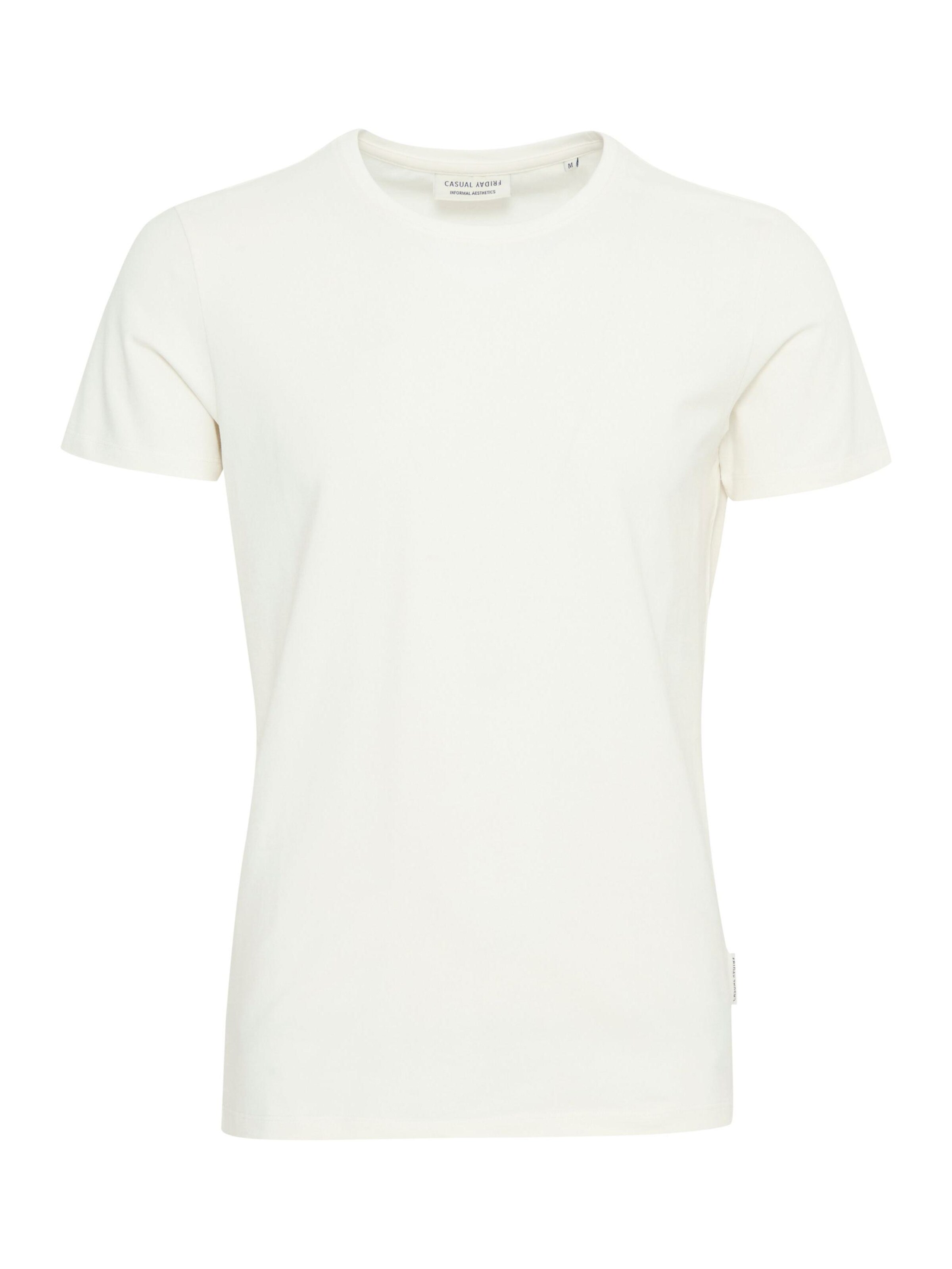 Casual Friday - Camiseta 'David' en blanco: frente