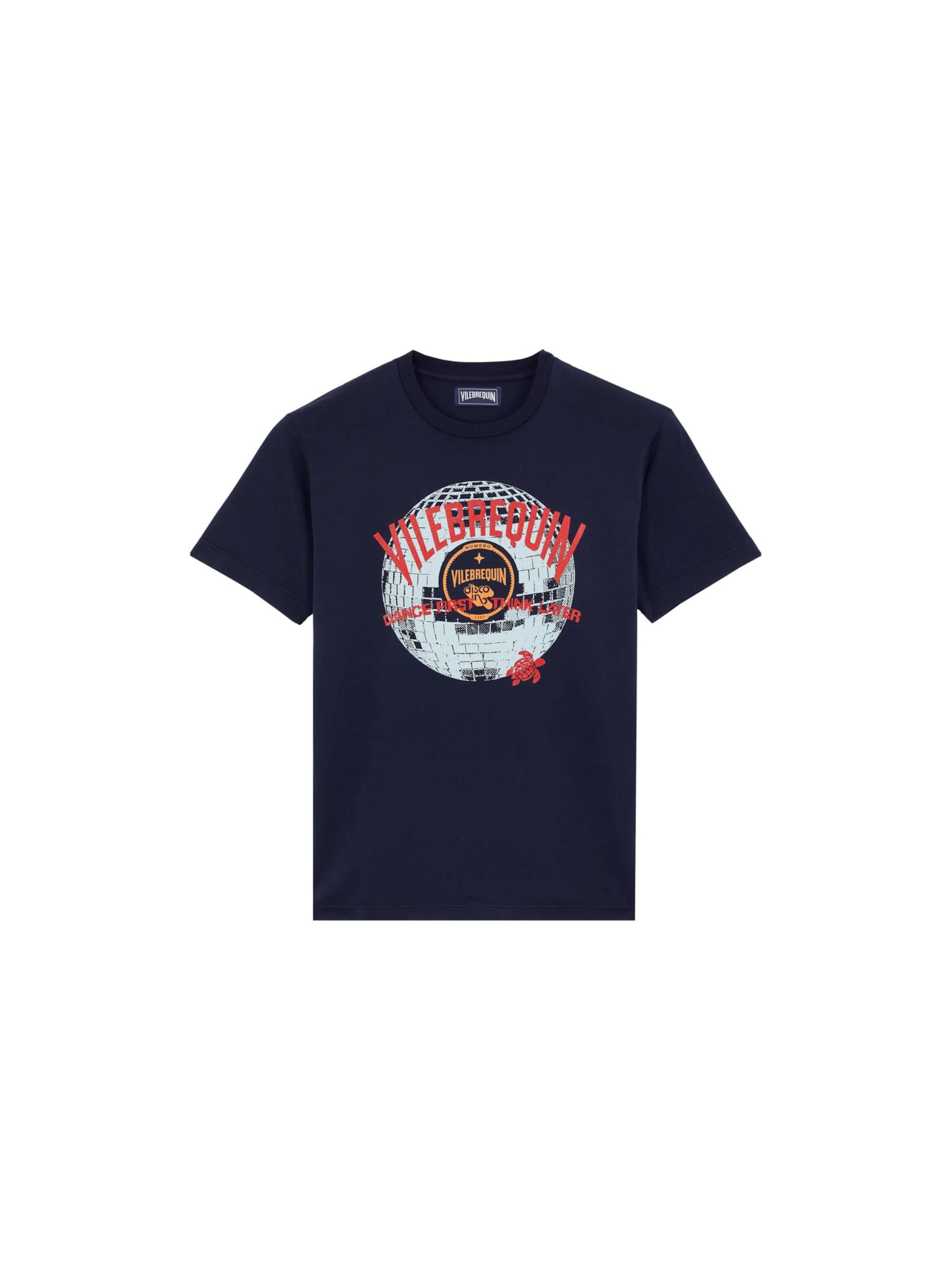Vilebrequin - Camiseta en azul: frente