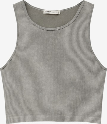 Pull&Bear Top in Grau: predná strana