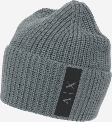 ARMANI EXCHANGE Beanie in Grey: front
