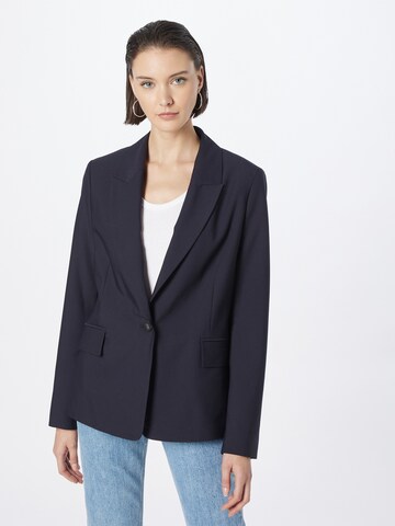 Blazer s.Oliver BLACK LABEL en bleu : devant