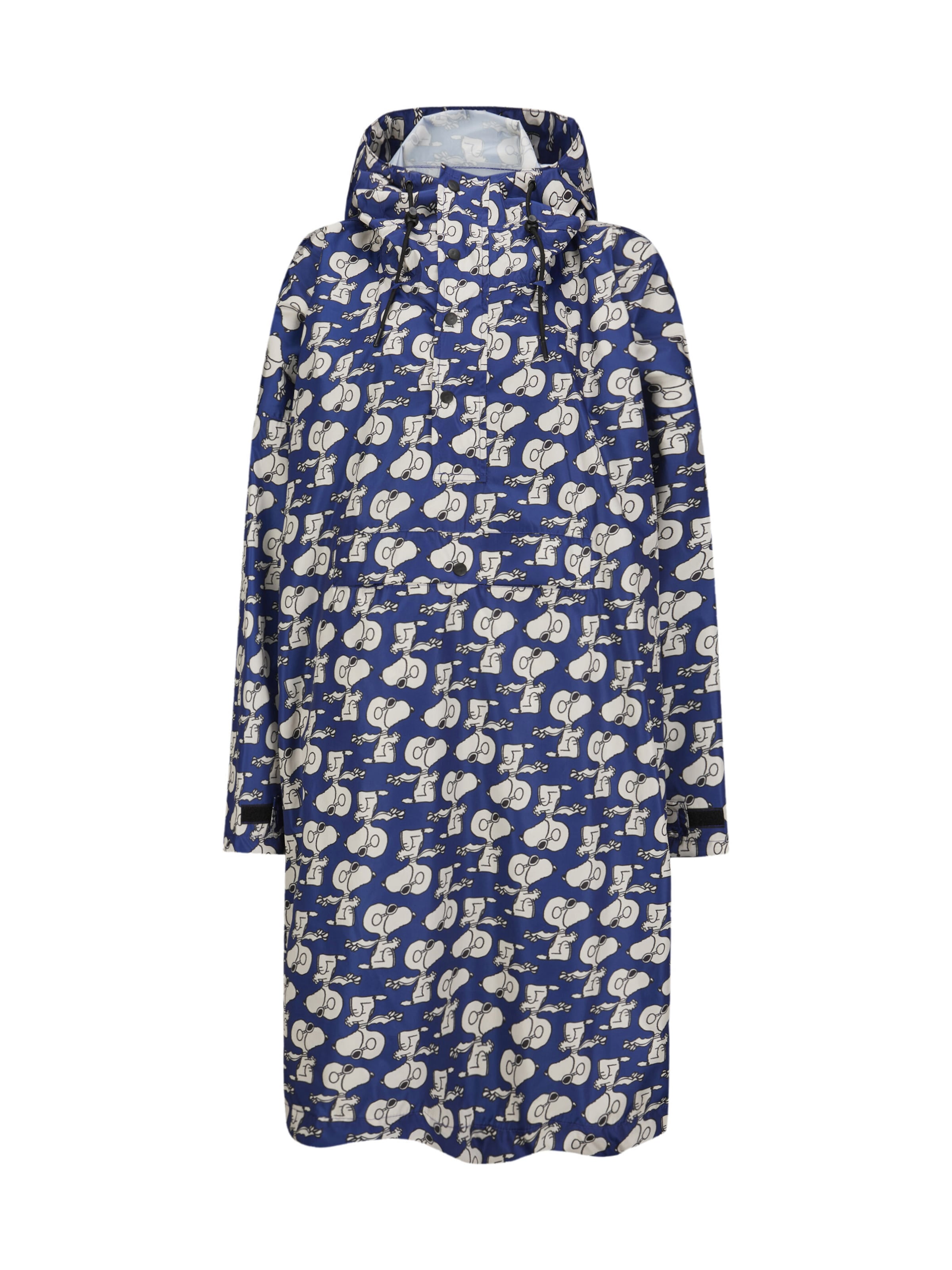 CODELLO Between-seasons coat in Blue: front