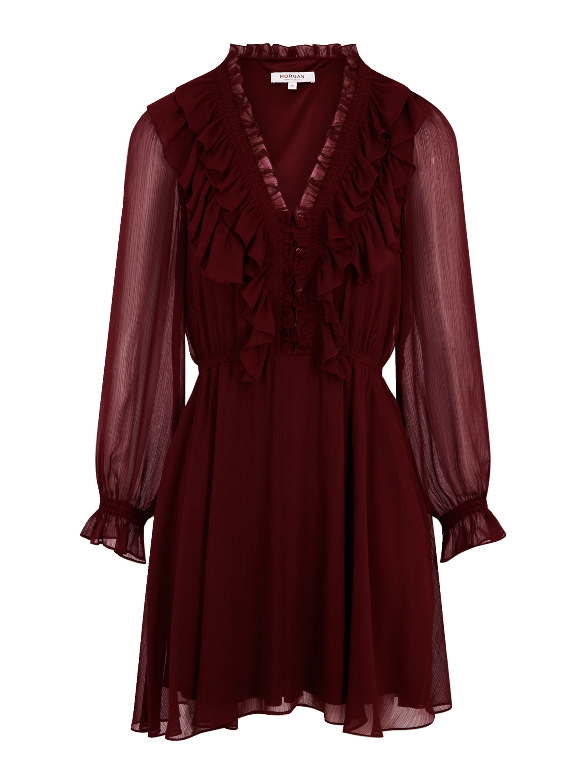Morgan - Vestido en lila: frente