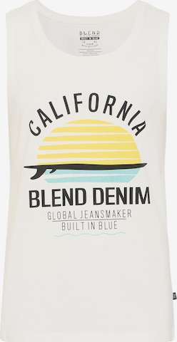 BLEND - Camisa 'Cali' em branco: frente