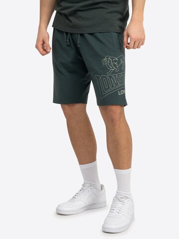 regular Pantaloni 'Chilley' di LONSDALE in verde: frontale