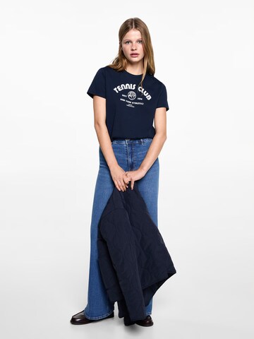 MANGO TEEN Shirt 'CLASSIC' in Blue
