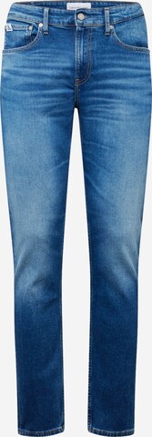 Regular Jean 'SLIM TAPER' Calvin Klein Jeans en bleu : devant