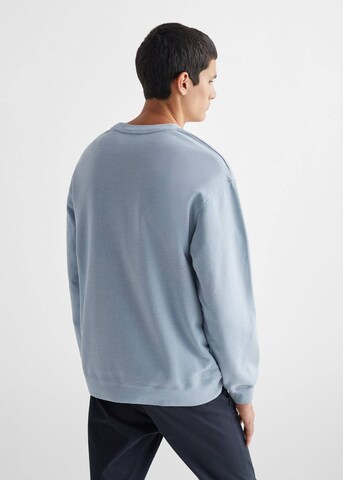 MANGO TEEN Sweatshirt 'Round6' in Blue