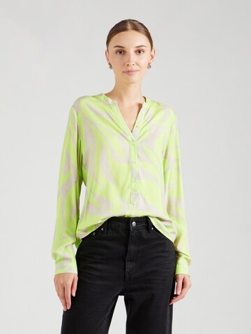 Emily Van Den Bergh Bluse in Beige: Vorderseite