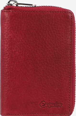 Esquire Wallet 'Oslo Texas' in Red: front