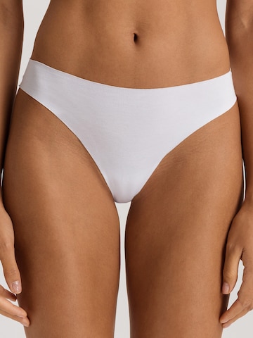 Hanro Thong in White: front