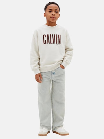 Sweat Calvin Klein Kids en blanc