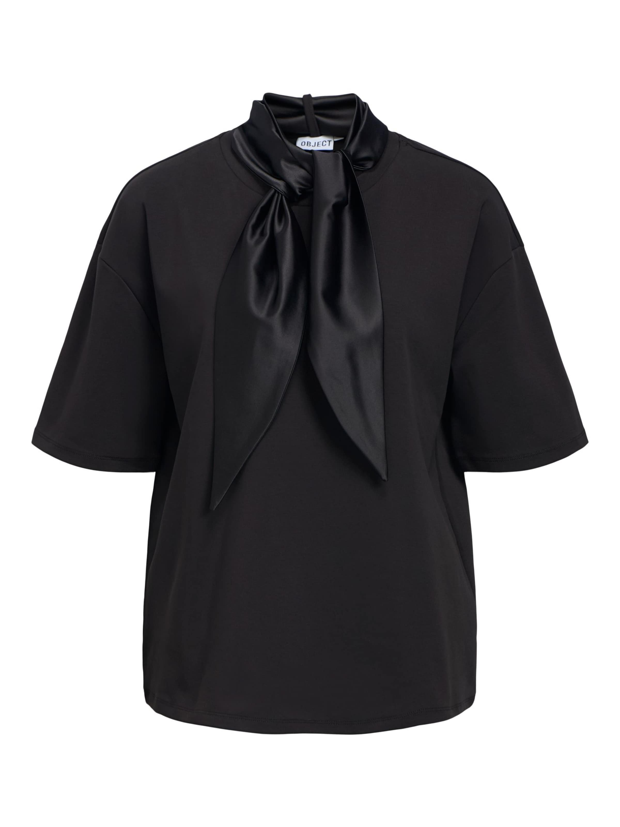 OBJECT Shirts 'OBJTibi' i M i sort, Produktvisning