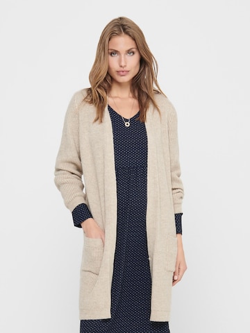 Cardigan 'Jade' ONLY en beige : devant