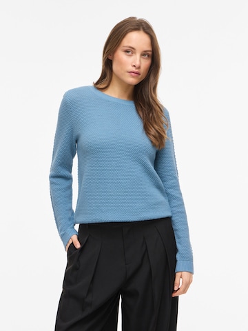 VILA Sweater 'VIDalo' in Blue: front
