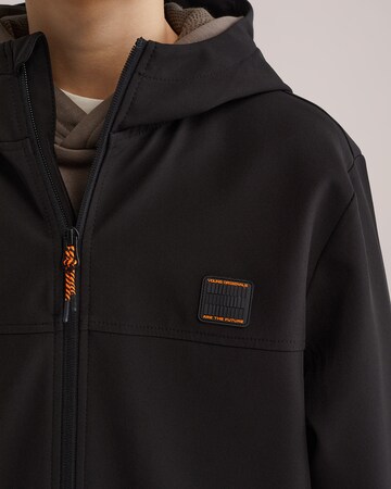 WE Fashion Демисезонная куртка в Черный