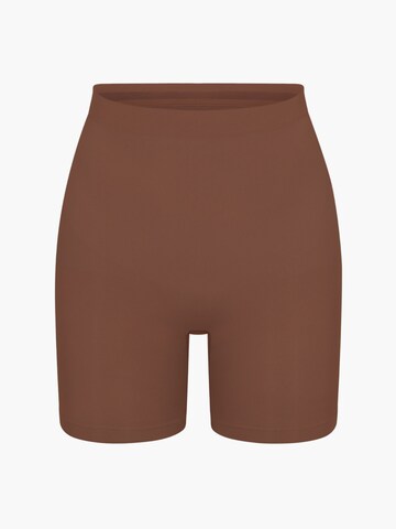 cfab (formerly creamy fabrics) Shapinghose 'Shaping Shorts'‌‌‌‌‌‌ in Braun: Vorderseite
