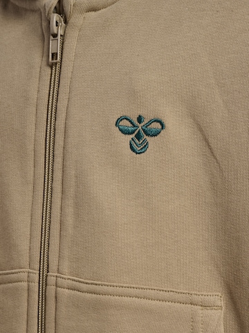 Hummel Sweat jacket in Brown