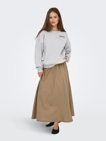 Jupe 'ONLAniqa' ONLY en beige