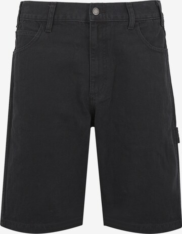 DICKIES Loosefit Cargobukser i sort: forside