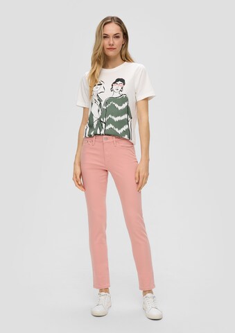 s.Oliver Slimfit Jeans in Pink