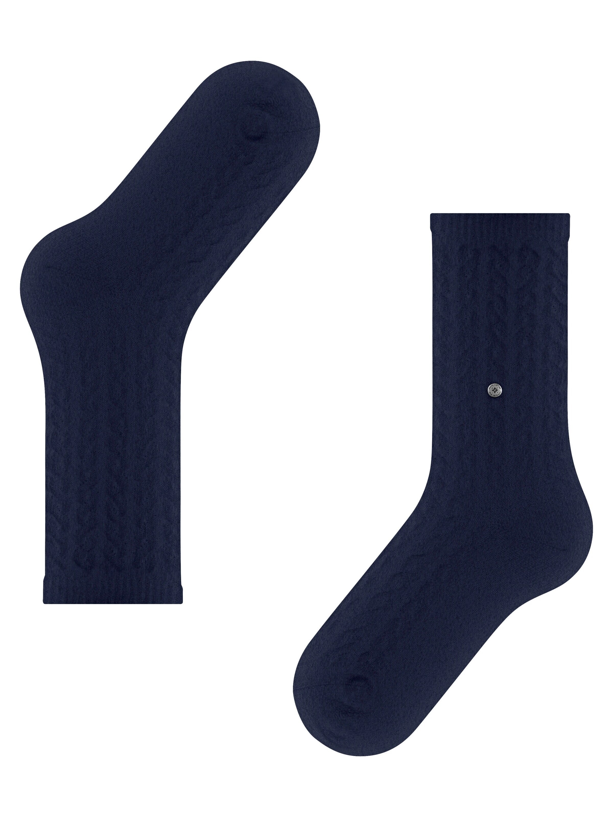 BURLINGTON Socken 'Cable'‌‌‌‌‌‌‌‌‌‌ in Blau