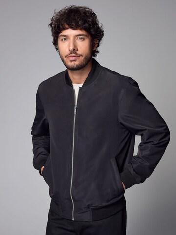 Next Between-season jacket in Black: front