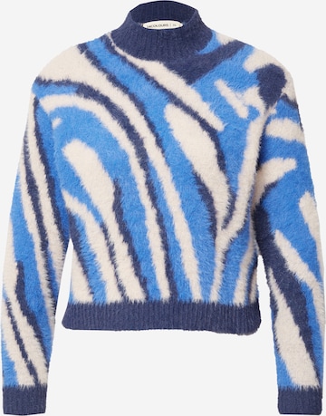 24COLOURS Sweater in Blue: front