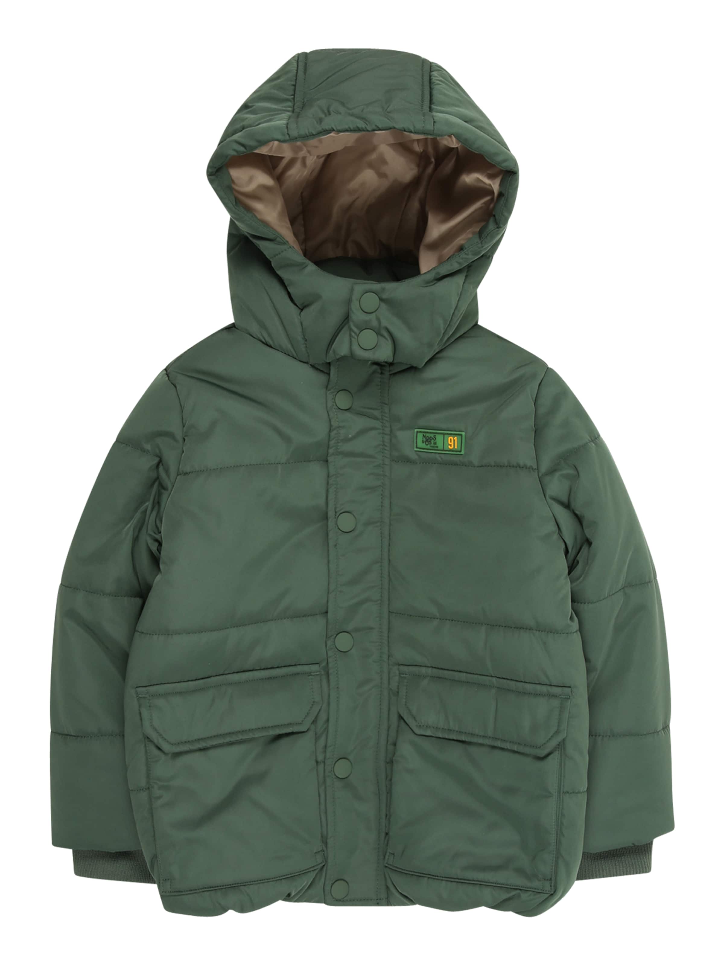 Geacă de iarnă 'Linfen' de la Noppies pe verde: față